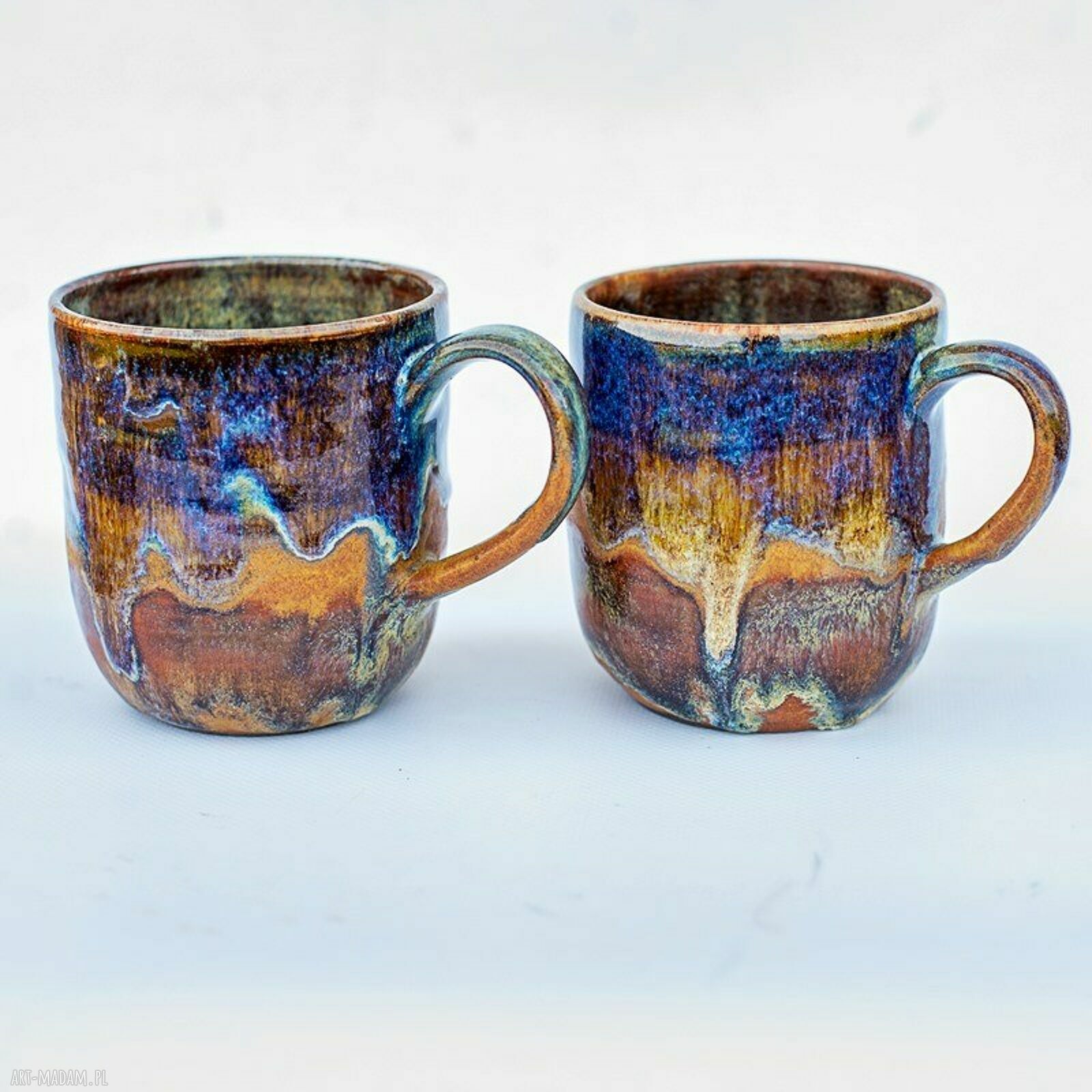 Ręcznie robiony kubek ceramiczny Kora 450 ml