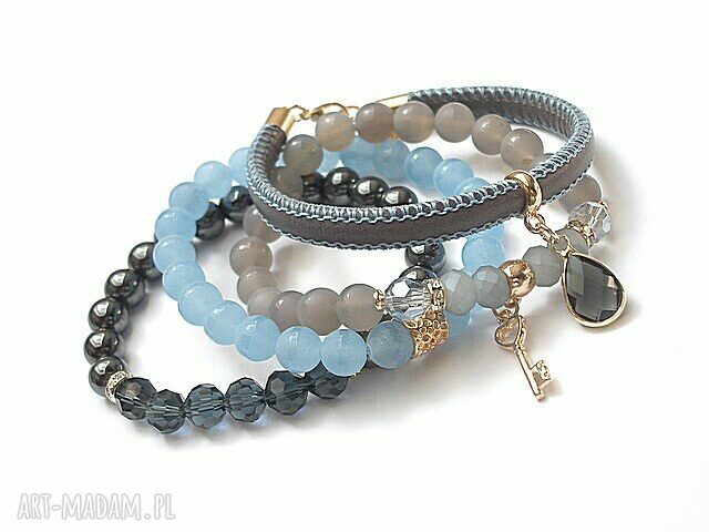 Blue and graphite vol. 7 /13.05.16/ set Handmade