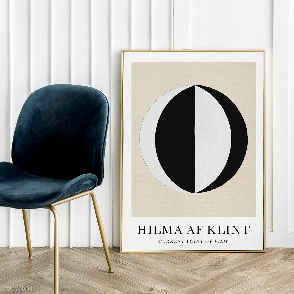 Hilma af Klint Current point of view - plakat 30x40 cm do wnętrza