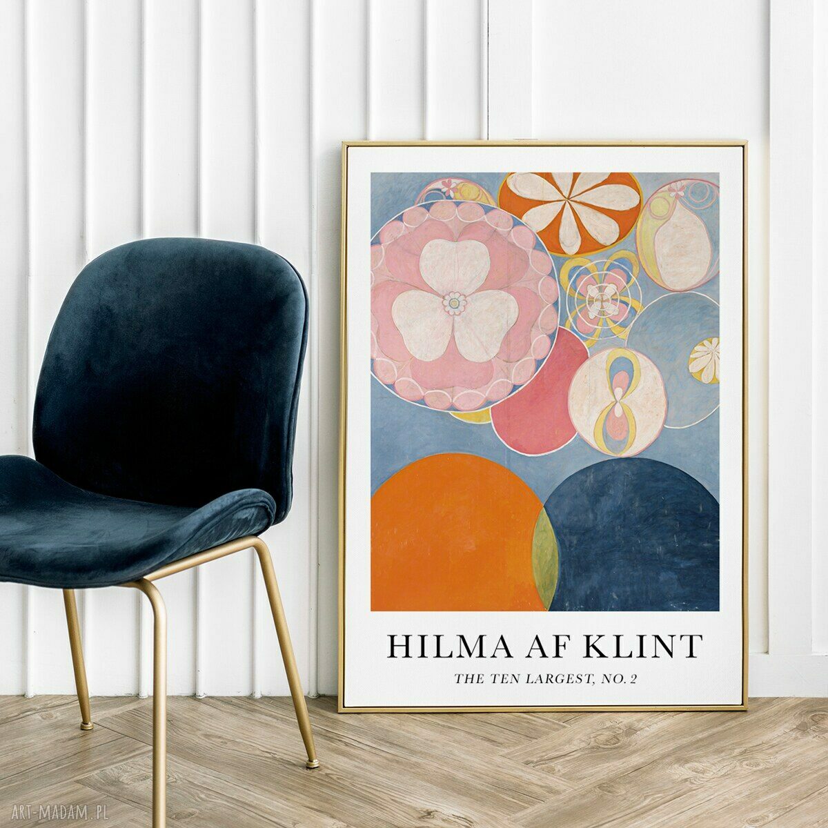 Kolorowy plakat 40x50 cm NomadMum - modny klimat we wnętrzu