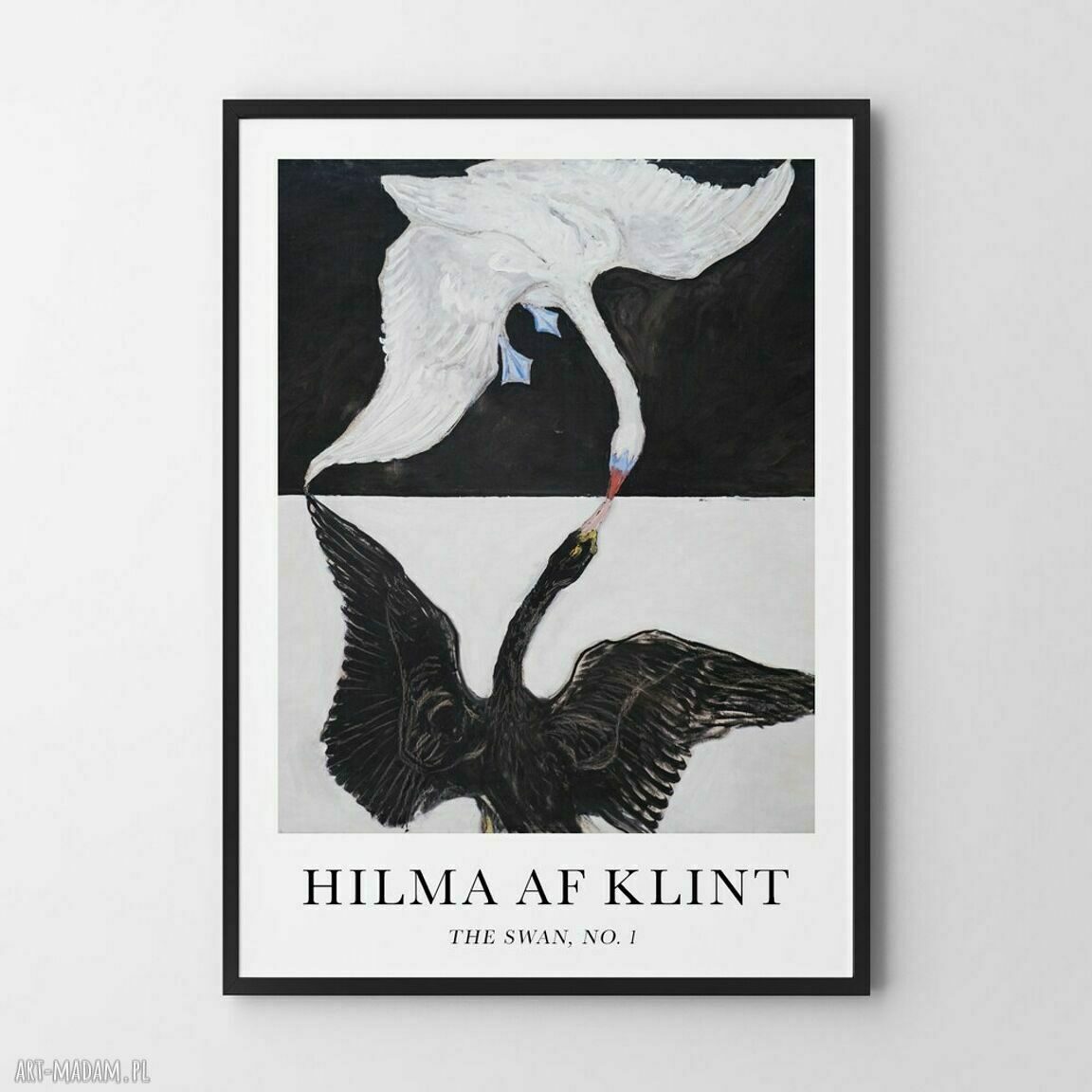 Hilma af Klint The Swan - plakat 61x91 cm