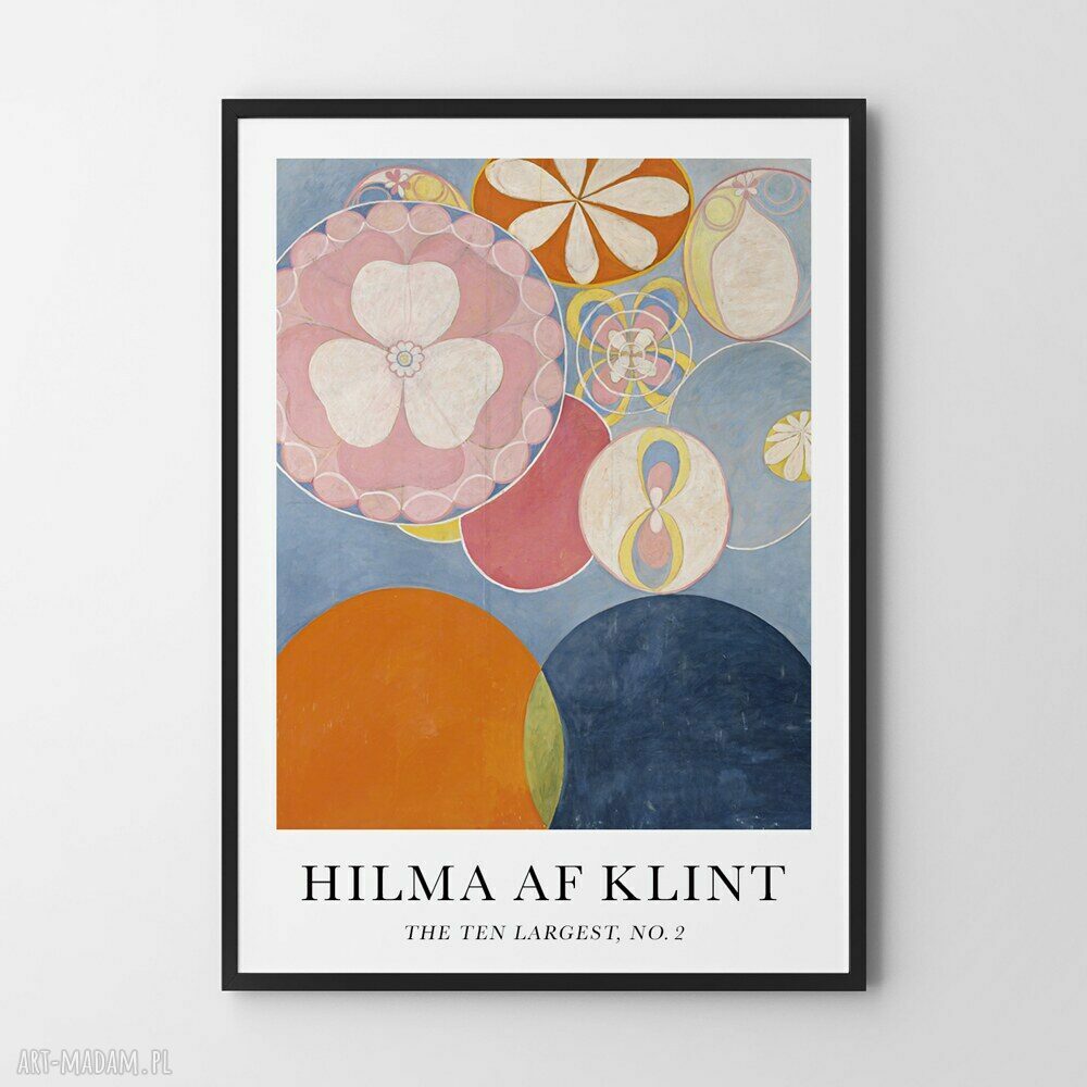 Plakat Hilma af Klint The Ten Largest No. 2 w formacie 50x70 cm