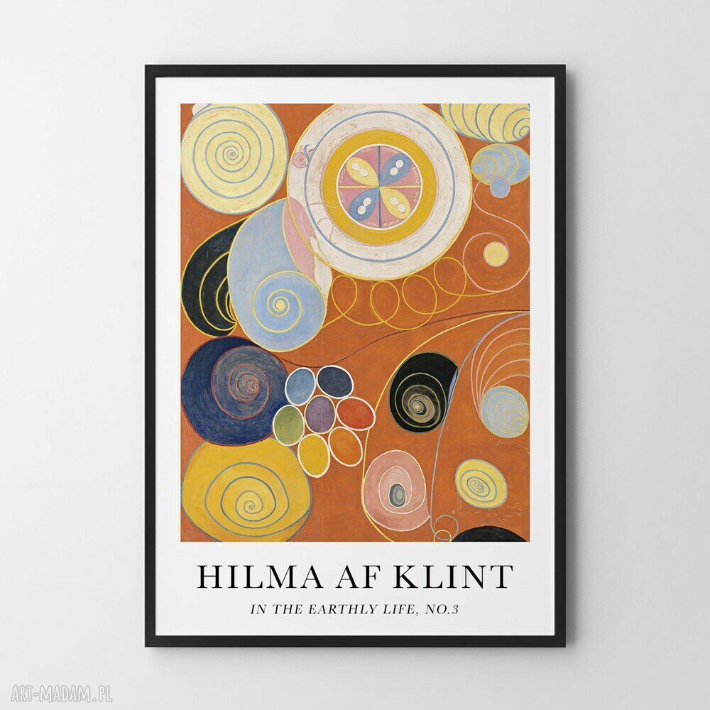 Plakat Hilma af Klint In the Earthly Life No. 3 40x50 cm