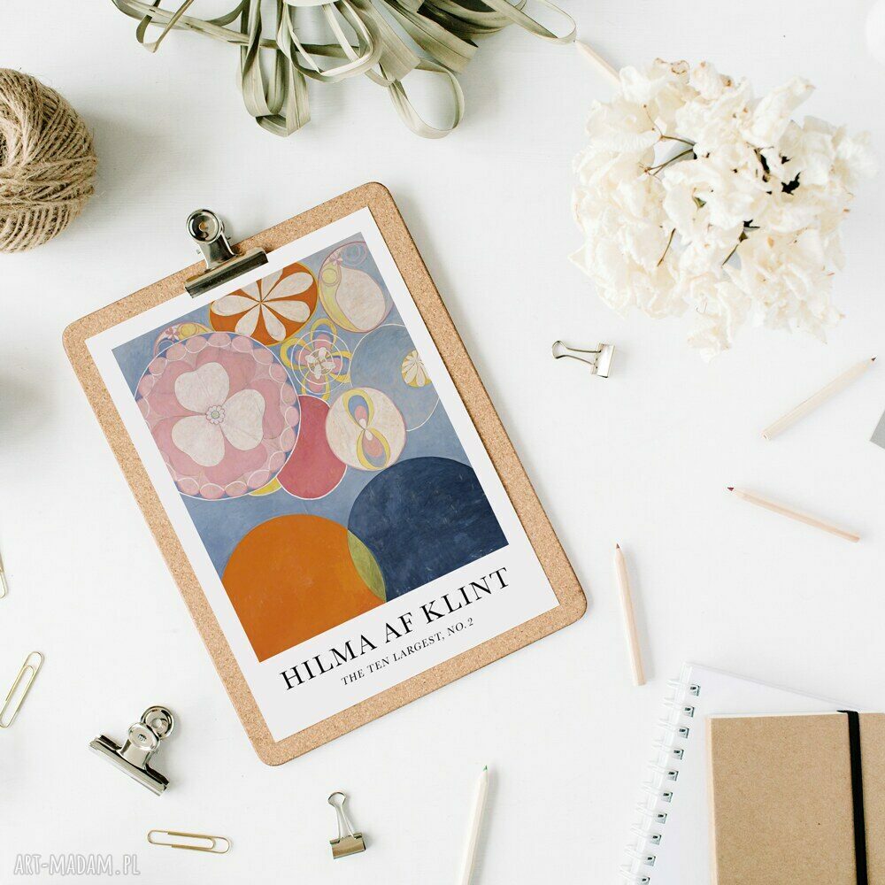 Plakat Hilma af Klint The Ten Largest No. 2 w formacie 50x70 cm