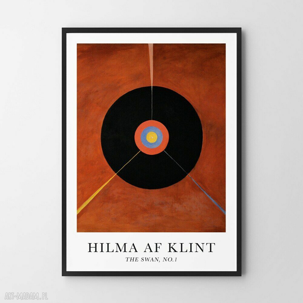Plakat Hilma af Klint The Swan No 1 50x70 cm