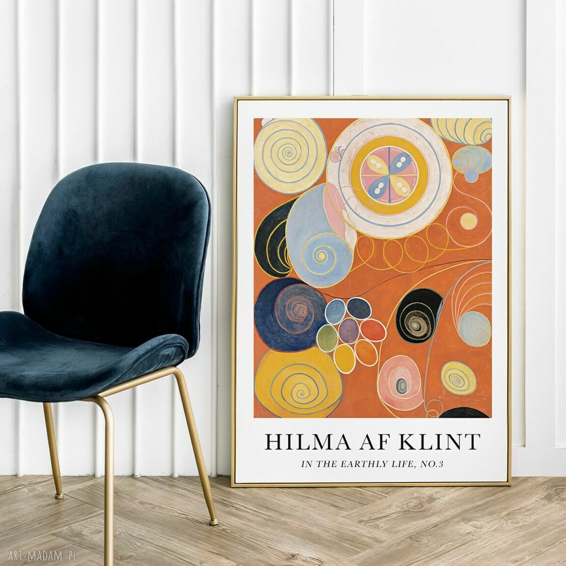 Plakat Hilma af Klint In the Earthly Life No. 3 40x50 cm