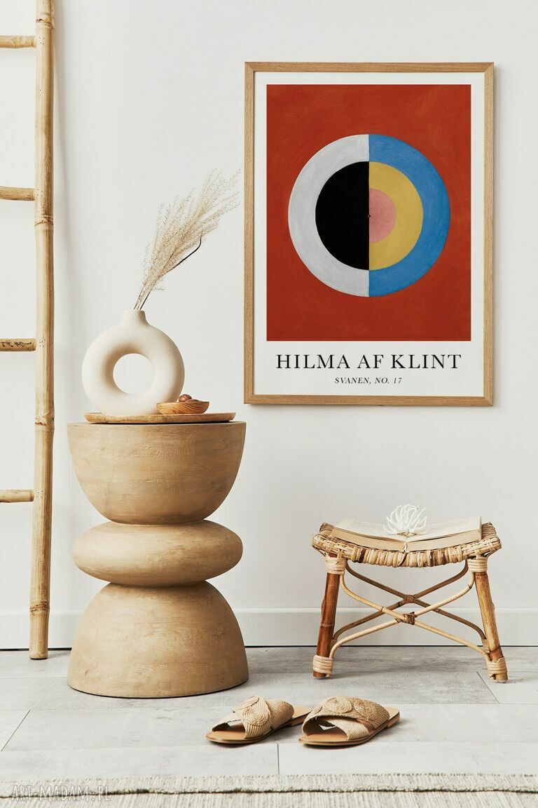 Hilma af Klint Svanen No. 17 - plakat 30x40 cm