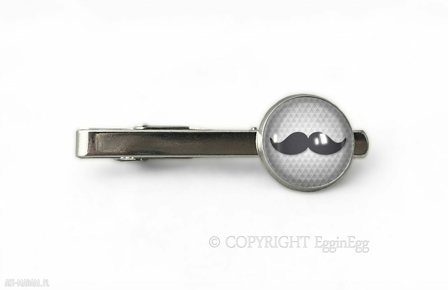 Mustache spinka krawata wąsy hipster szlachta ręcznie robiona