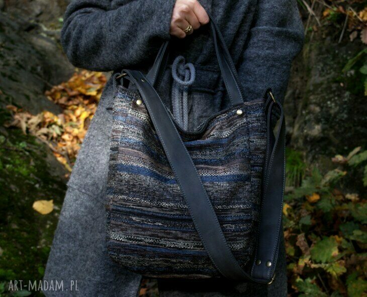 MinIKS vegan navaho grafit handmade
