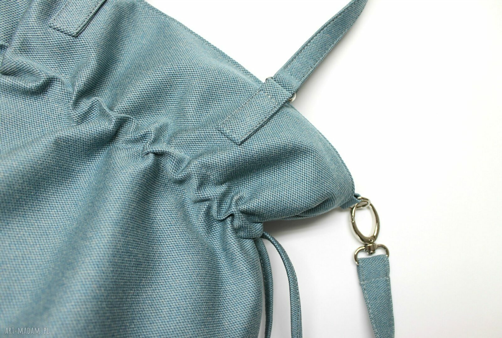 HOBO SACK - SAKIEWKA - tkanina szara