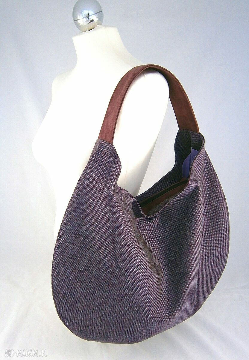 Sack violet ręcznie wykonane