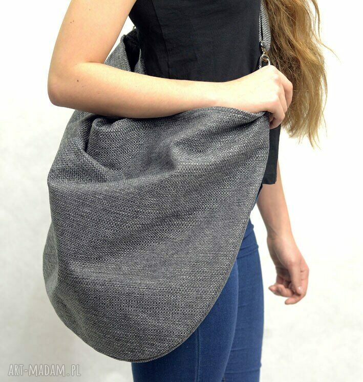 Hobo XXL Brudny Harry - duża torba worek handmade