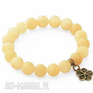 honey jade with flower pendant lavoga