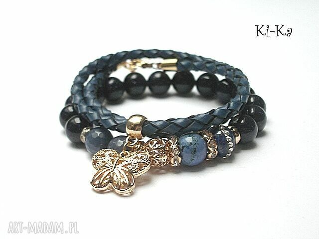 Jeans duo howlit jadeity lapis skóra metal projekty autorskie