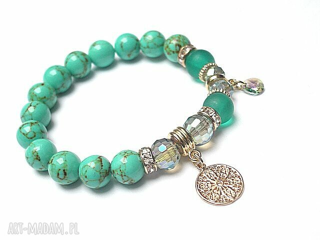 Paradise vol howlity swarovski szkło bransoletka wykonana