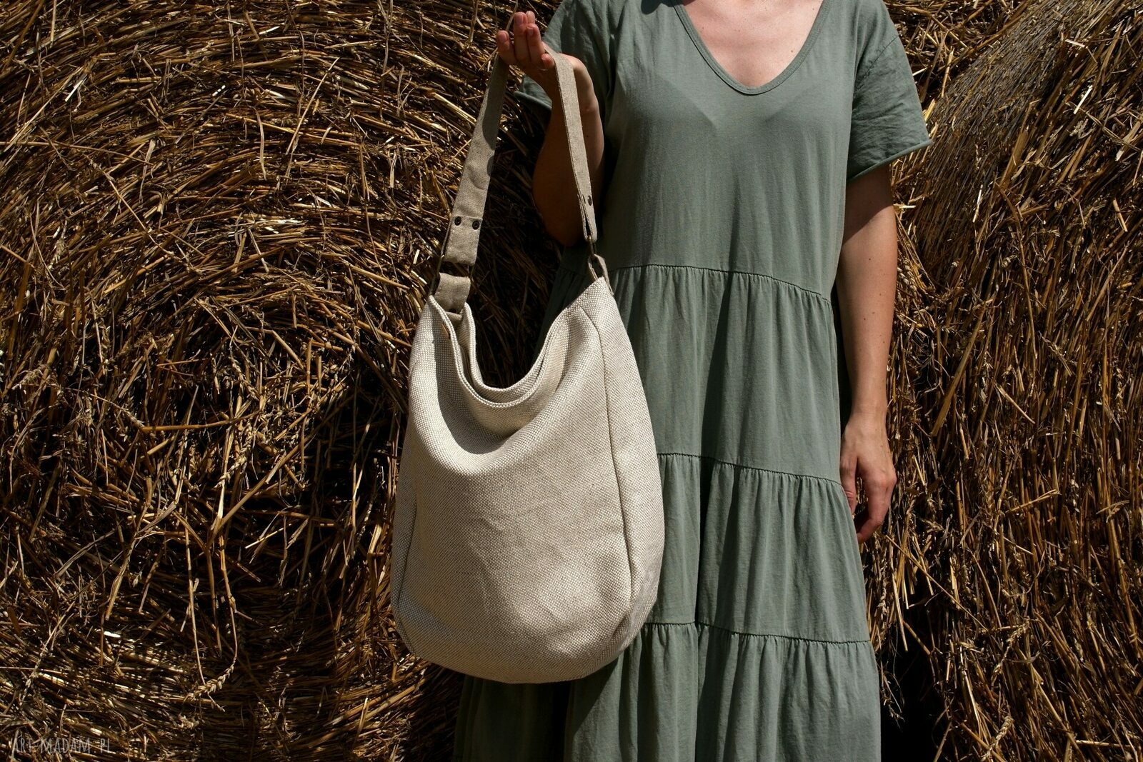 IKS plecionka len hand made