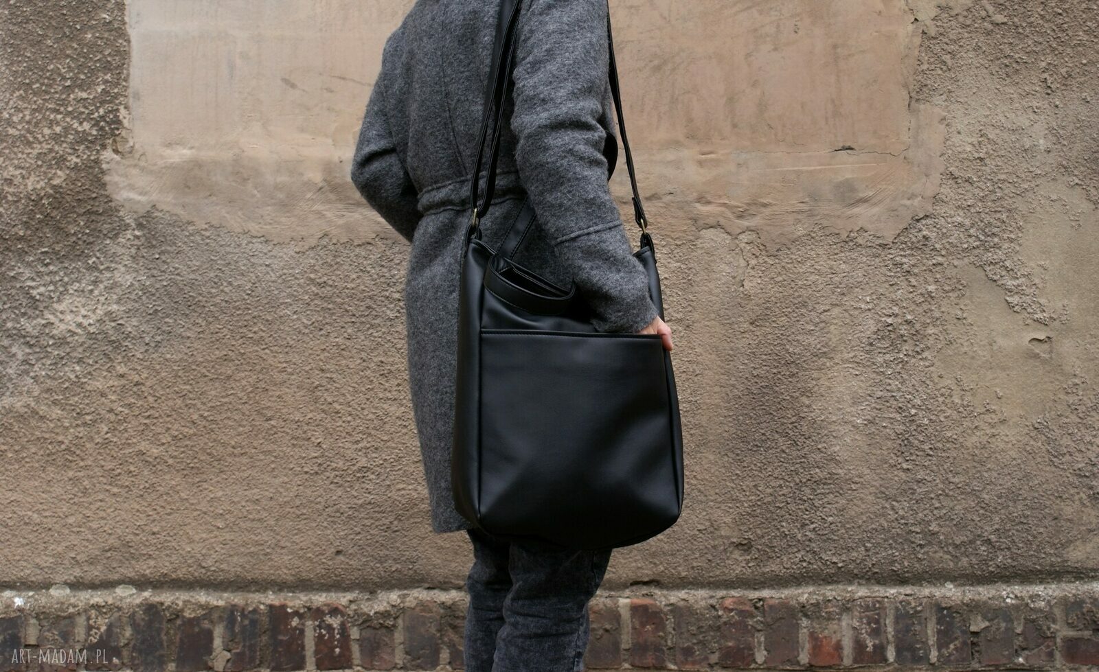 IKS pocket czerń Handmade