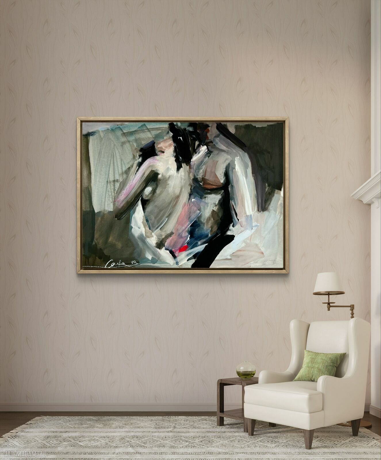 „In the Morning” - obraz do sypialni 100x70