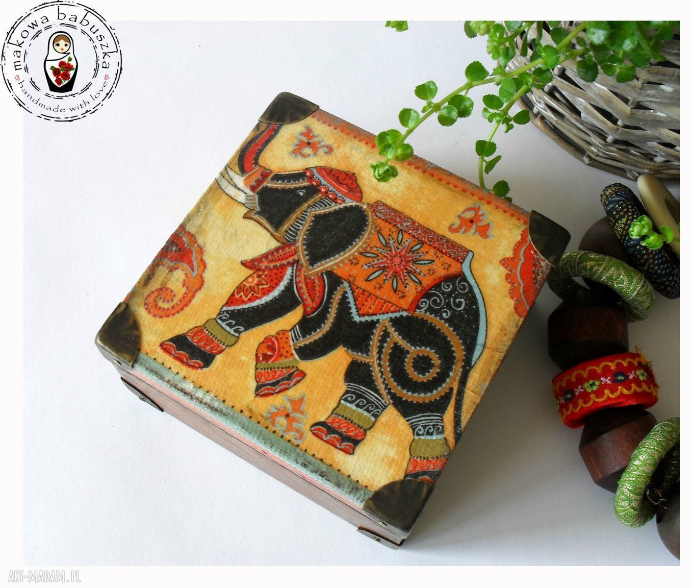 Indyjska kasetka boho