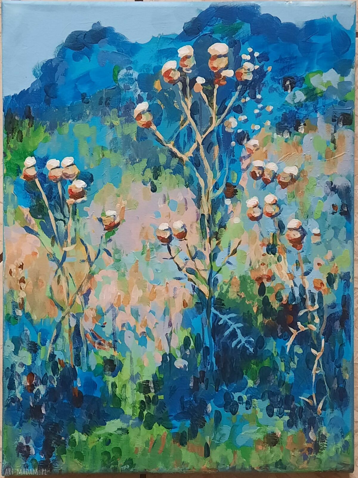 Obraz akrylowy inspirowany twórczością Jana Stanisławskiego 30 x 40 cm