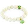 autorskie bransoletki ivory jade with lime crystals