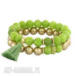 lavoga tassel - lime & gold