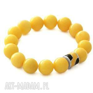 lavoga yellow jade with bead