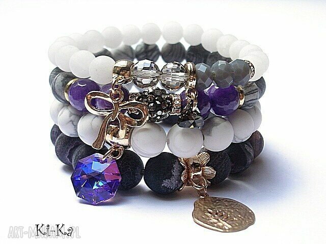 ACCENT POINT VIOLET /7 2014/ SET Hand Made
