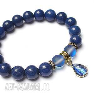 navy blue and gold 10-2024 - bransoletka