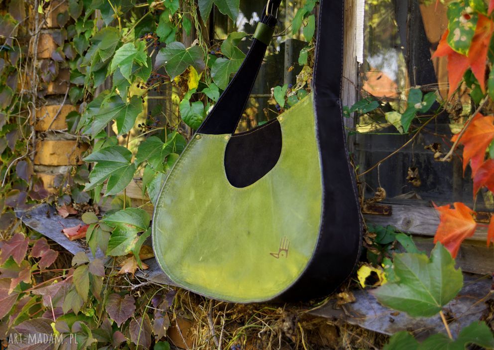 JANIS - skórzana torba inspirowana gitarą na ramię dla melomanki