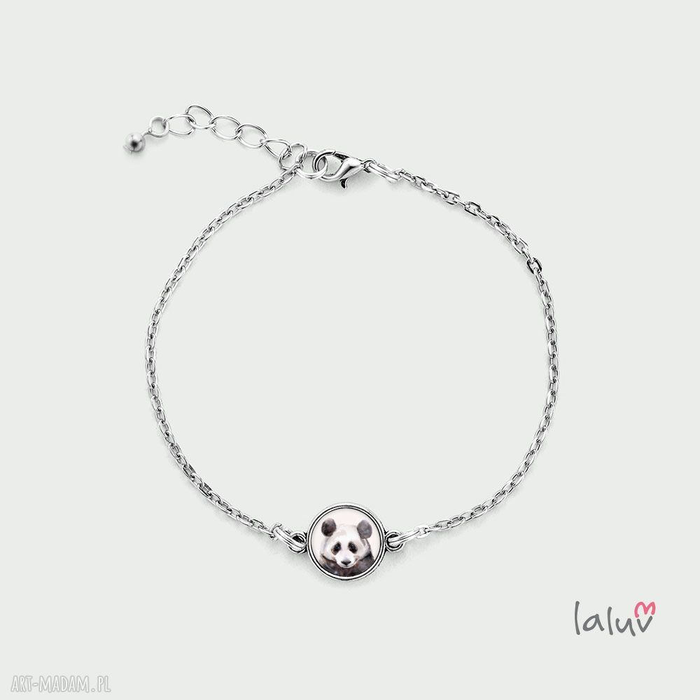 Mini bransoletka Panda z bambusu - uroczy upominek dla niej