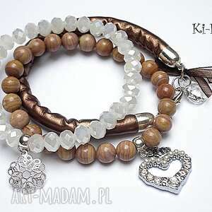 ki ka pracownia brown and white set