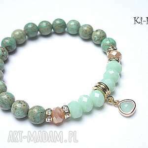 ki ka pracownia mint and nude 29 01 15 - beżowe bransoletki