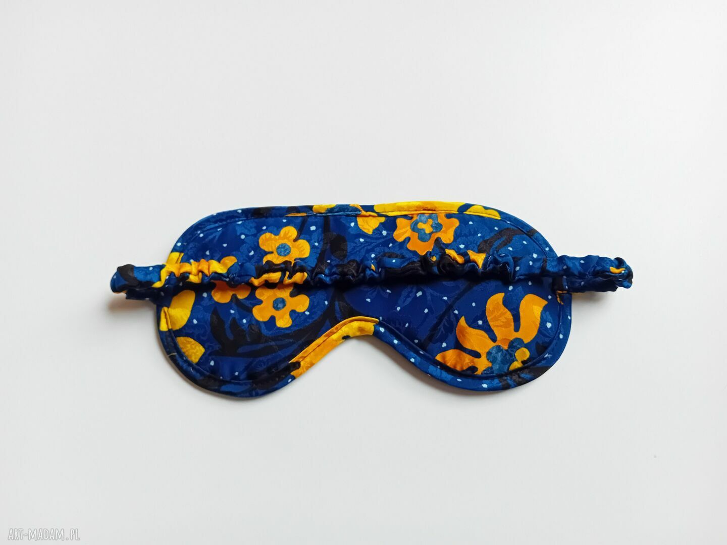 Zestaw CALM NIGHT z naturalnego jedwabiu - opaska na oczy i 2 scrunchie