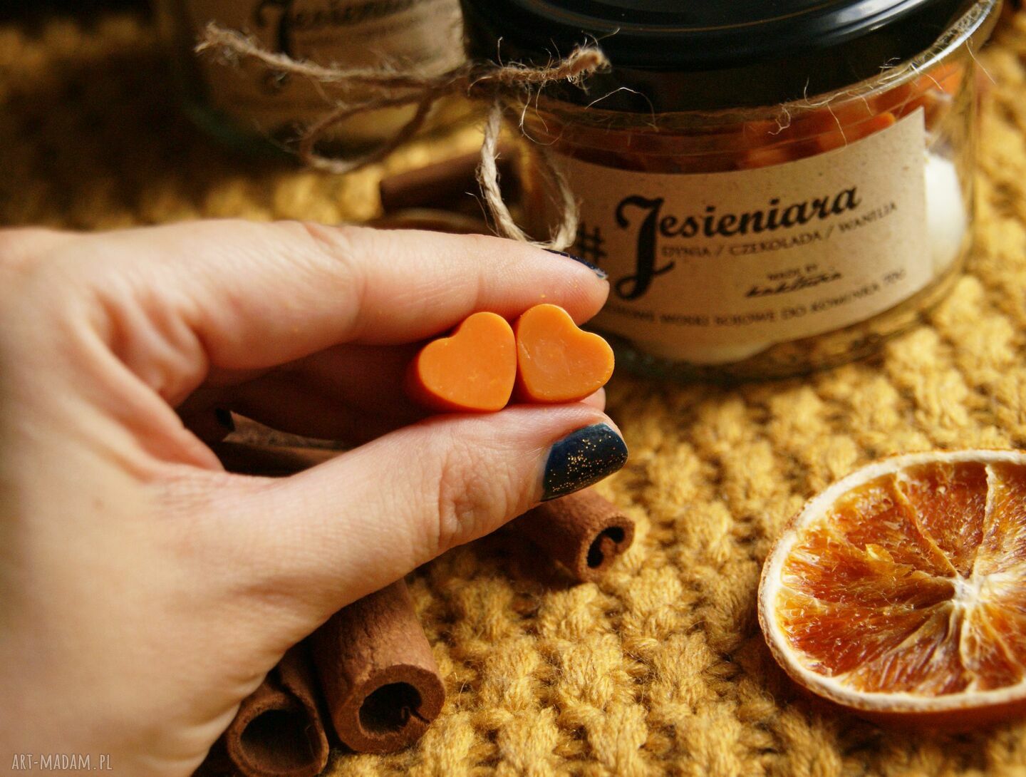 Jesieniara - woski do kominka zapachowego (zestaw 3 aromatów)