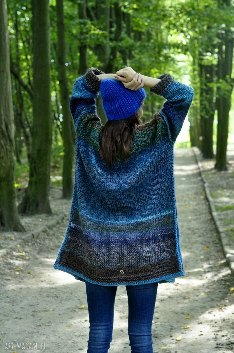 Multikolors sweater rezerwacka iwona sweter kardogan jesienny
