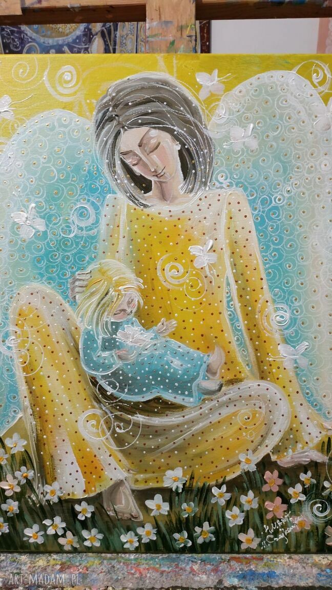 Jest na świecie piękna istota, u której jesteśmy wiecznymi dłużnikami - matka (Giclee)