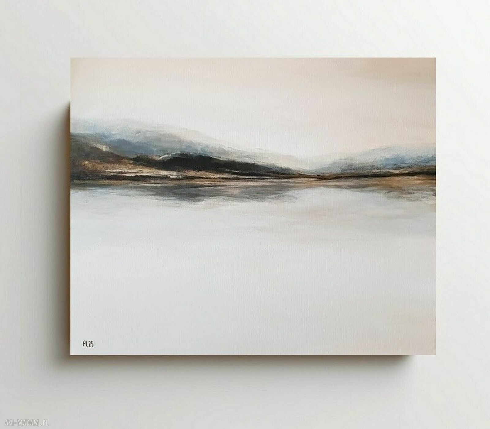 Jezioro Wspomnień - obraz akrylowy na płótnie 50x60 cm gotowy do zawieszenia