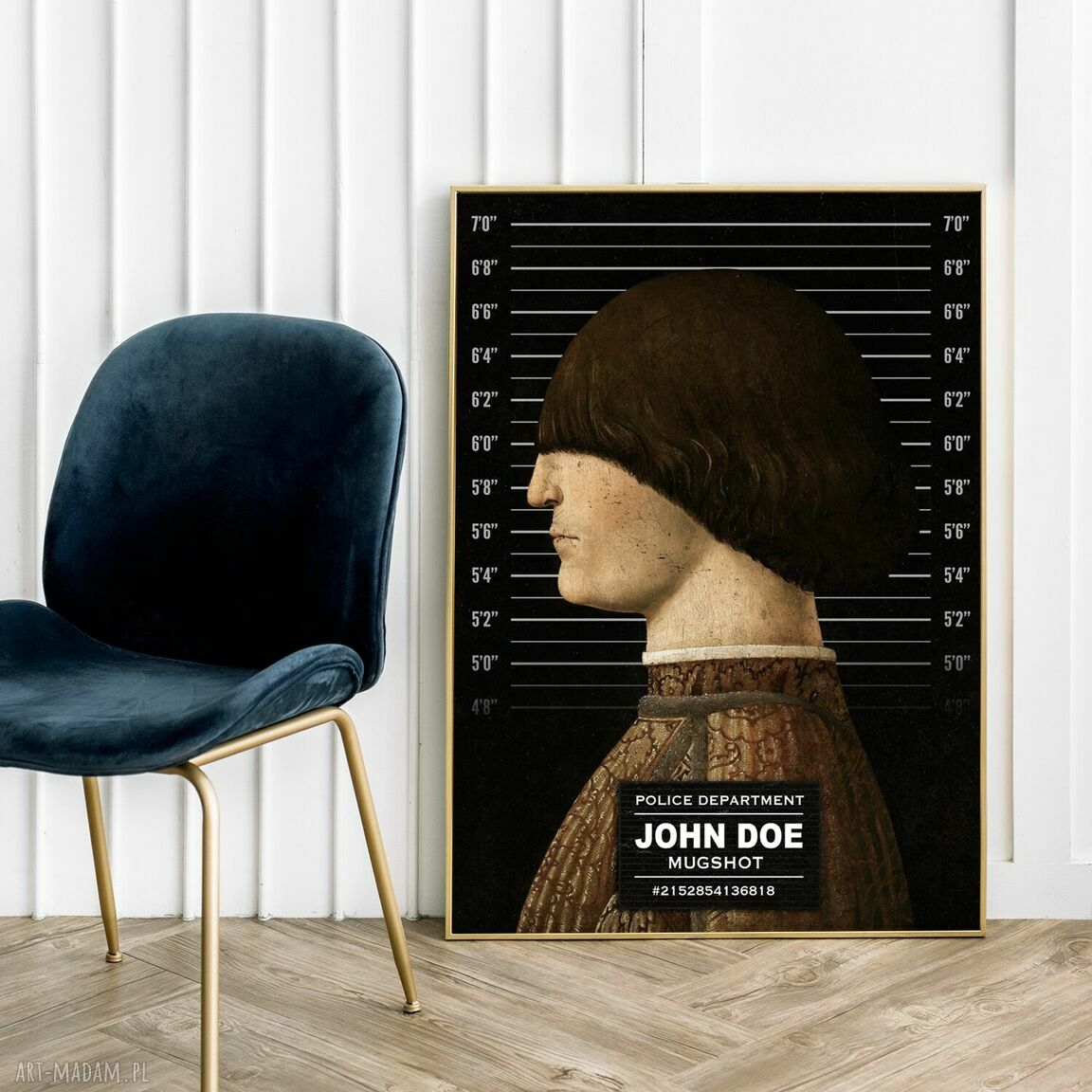 John Doe - plakat 40x50 cm do salonu