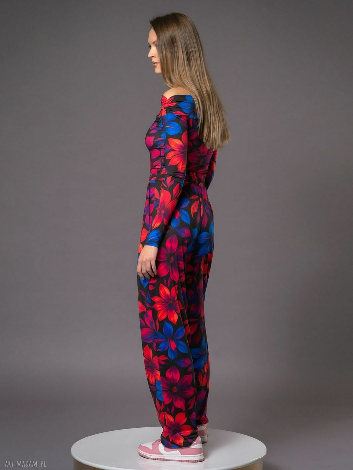 Julietta Flower Power - bluzka z odkrytymi ramionami