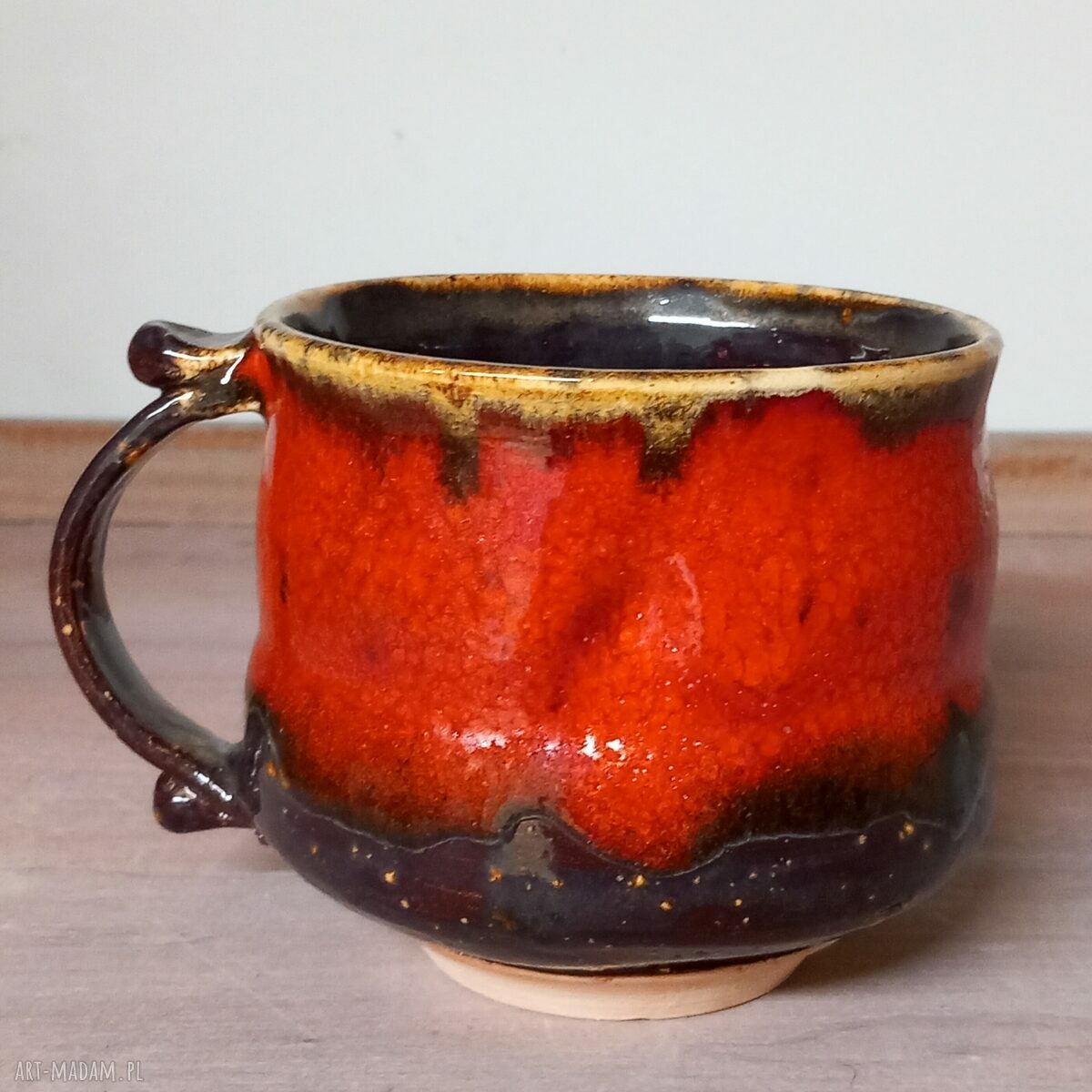 JUMBO para 2 kubków ceramicznych 450 ml - ręcznie formowane