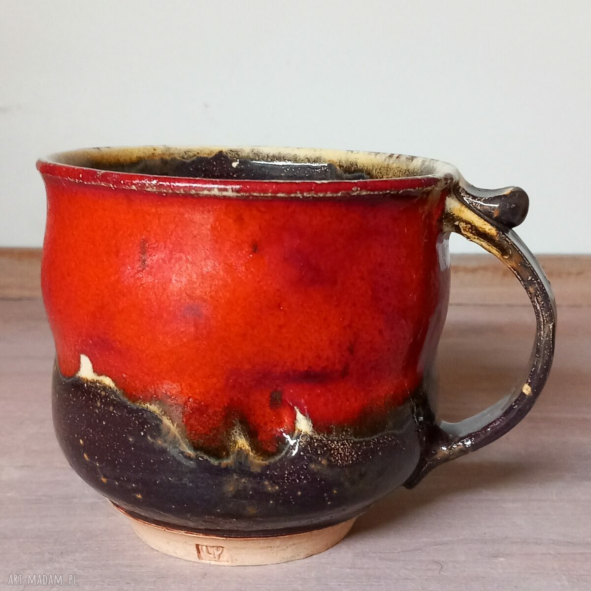 JUMBO para 2 kubków ceramicznych 450 ml - ręcznie formowane