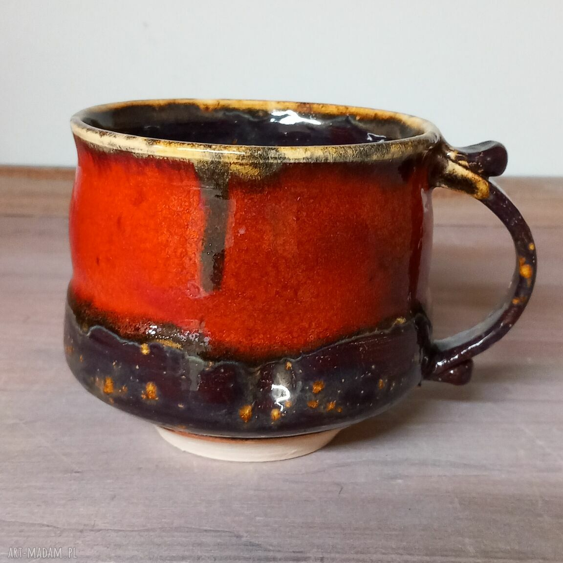 JUMBO para 2 kubków ceramicznych 450 ml - ręcznie formowane
