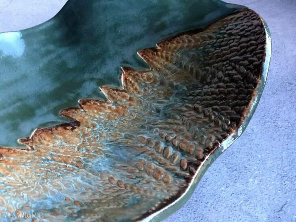 Patera JUNGLE - ceramika handmade na owoce i dekoracje