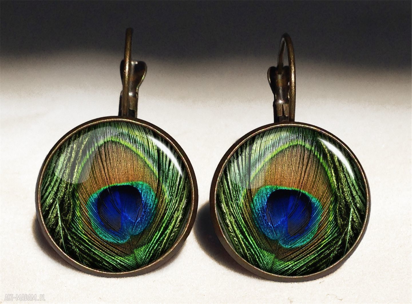 bransoletki: Pawie oko Bransoletka hand made