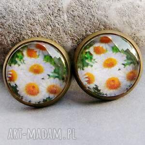 ♥ rumianki sztyfty 12 mm ♥