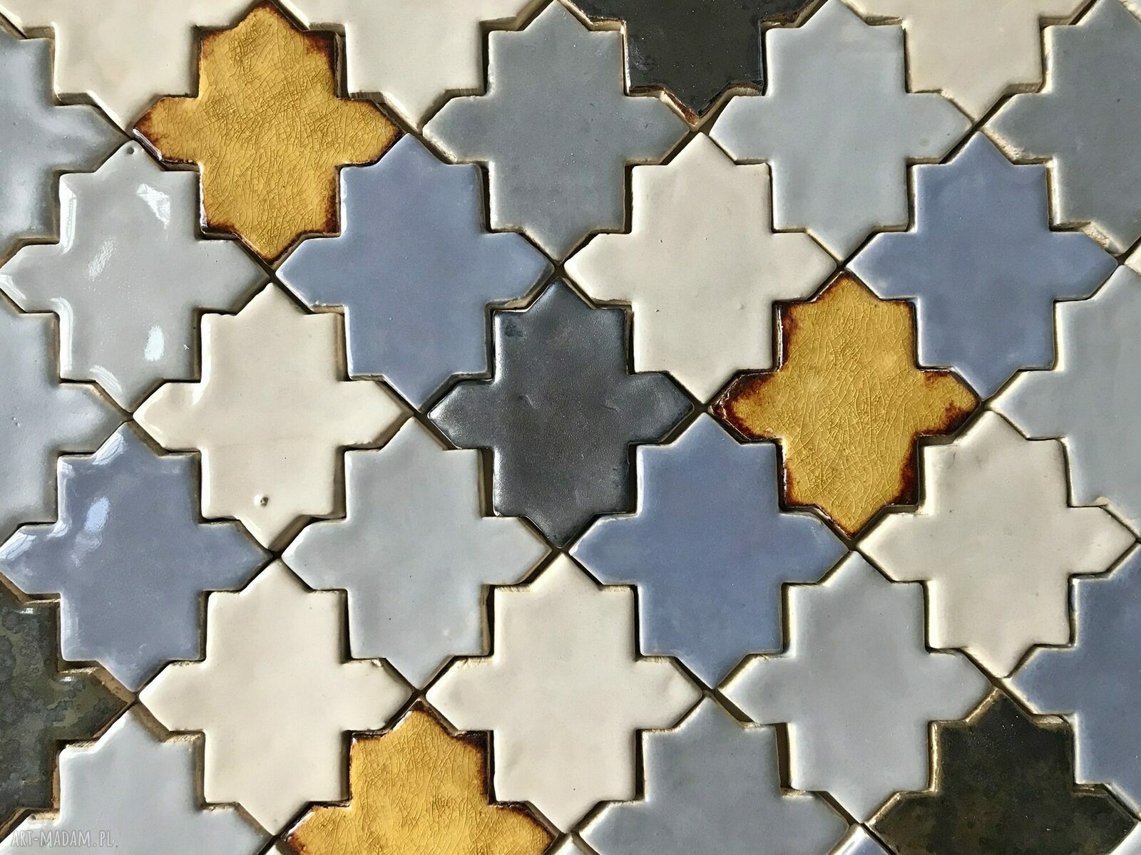 Kafle ceramiczne W stronę orientu - orientalna mozaika na ścianę