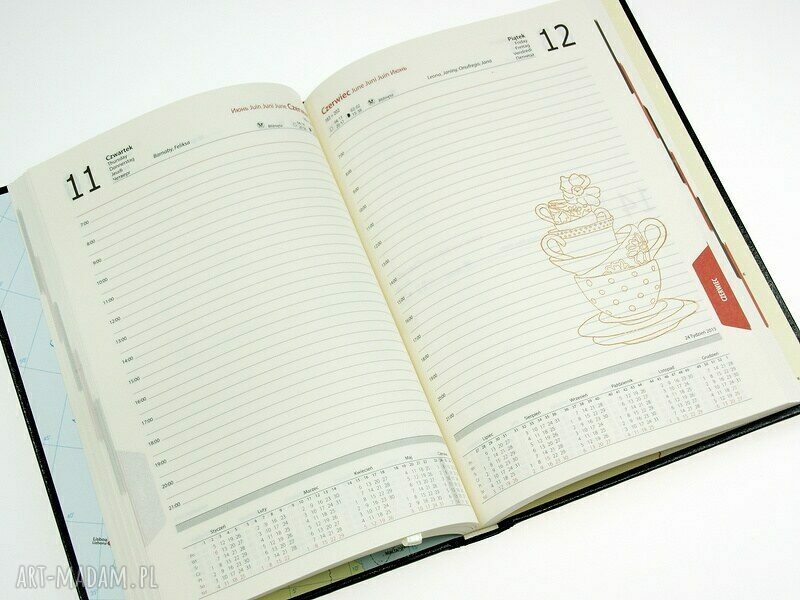 Kalendarz 2015 "Zapiski Pani Domu" A5 - scrapbooking notesy Shiraja