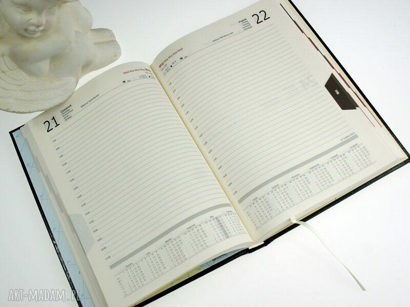 Kalendarz książkowy A5 2015 - Pocztówka z Paryża - rękodzieło scrapbooking