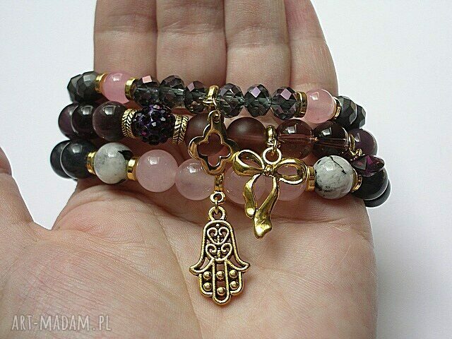 KOLEKCJA RICH GOLD HAMSA Ręcznie wykonane